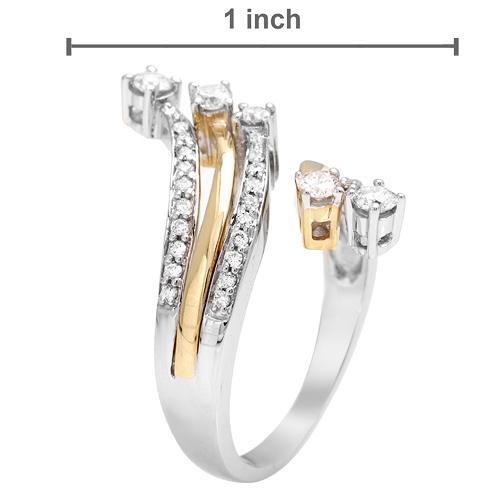 HIGH QUALITY GENUINE NATURAL DIAMOND RING SOLID 14K GOLD